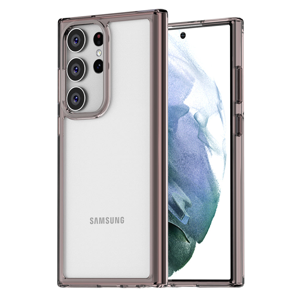 Diamond Series Phone Case For Samsung Galaxy S23 Ultra TPU Acrylic Transparent Shockproof Phone Back Cover Diamond Series Phone Case For Samsung Galaxy S23 Ultra TPU Acrylic Transparent Shockproof Phone Back Cover